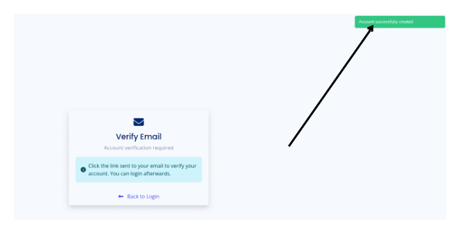 Administrator email verification